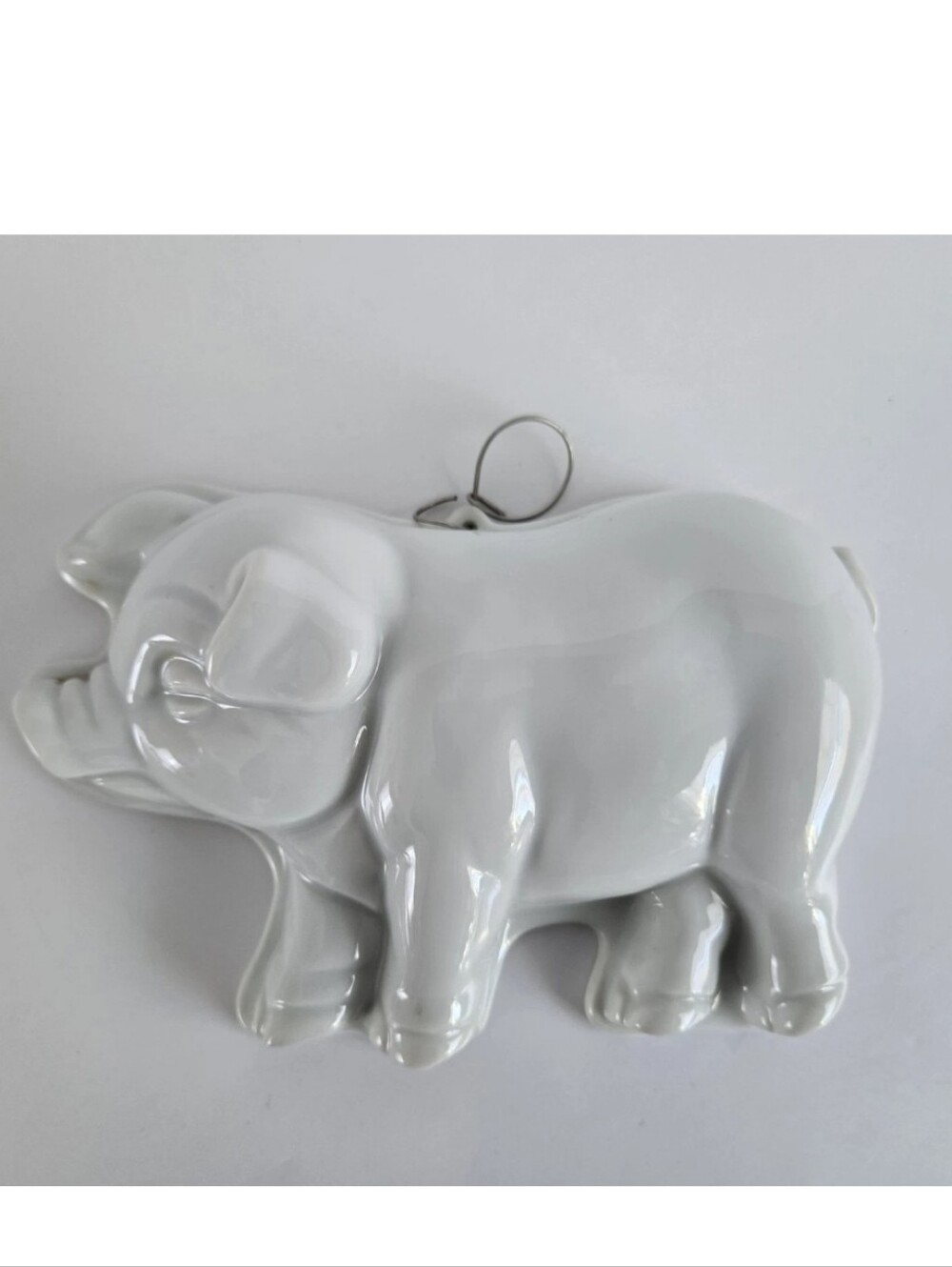 Ceramic Pig Wall Hanging Vintage